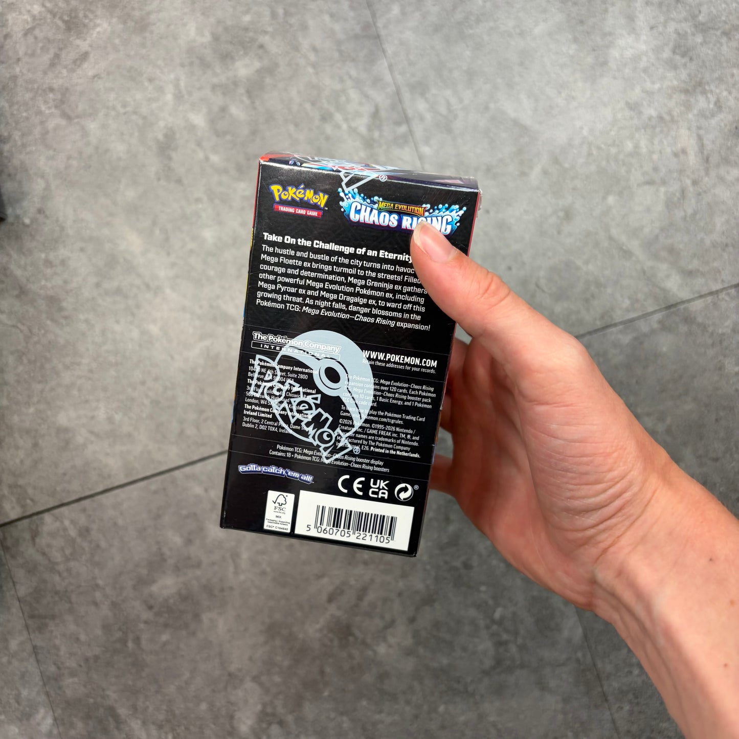 Pokemon Chaos Rising Half Booster