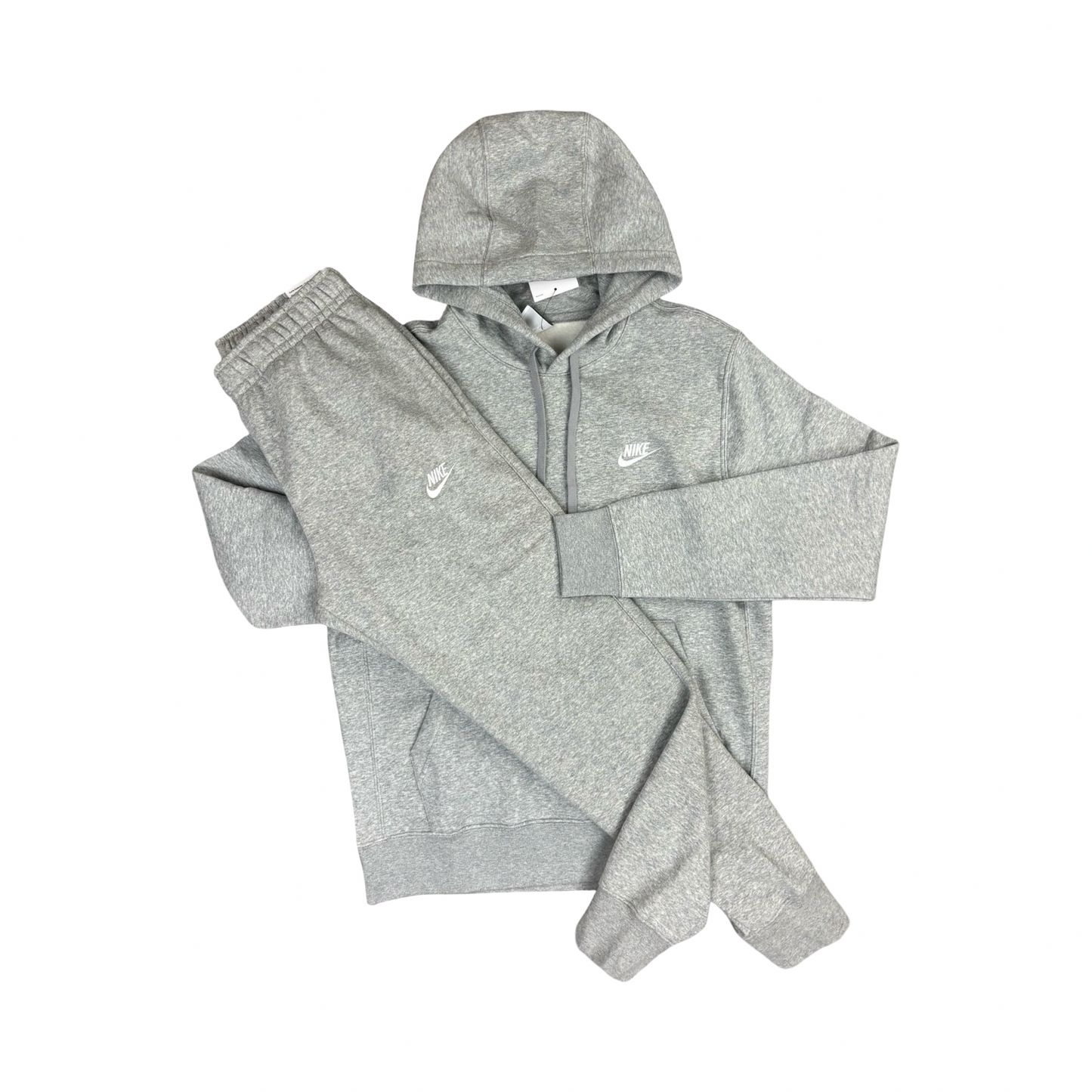Nike Club Fleece Tracksuit Grey