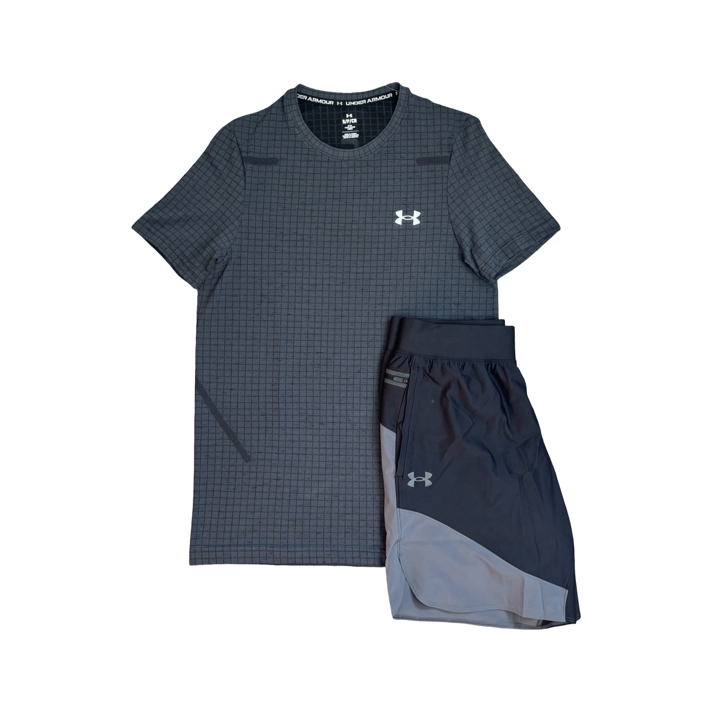 Under Armour Seemless Grid Set Grey