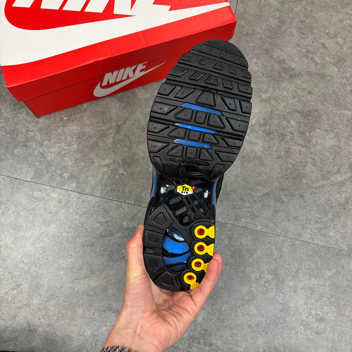 Nike Air Max TN Black / Crystal Blue