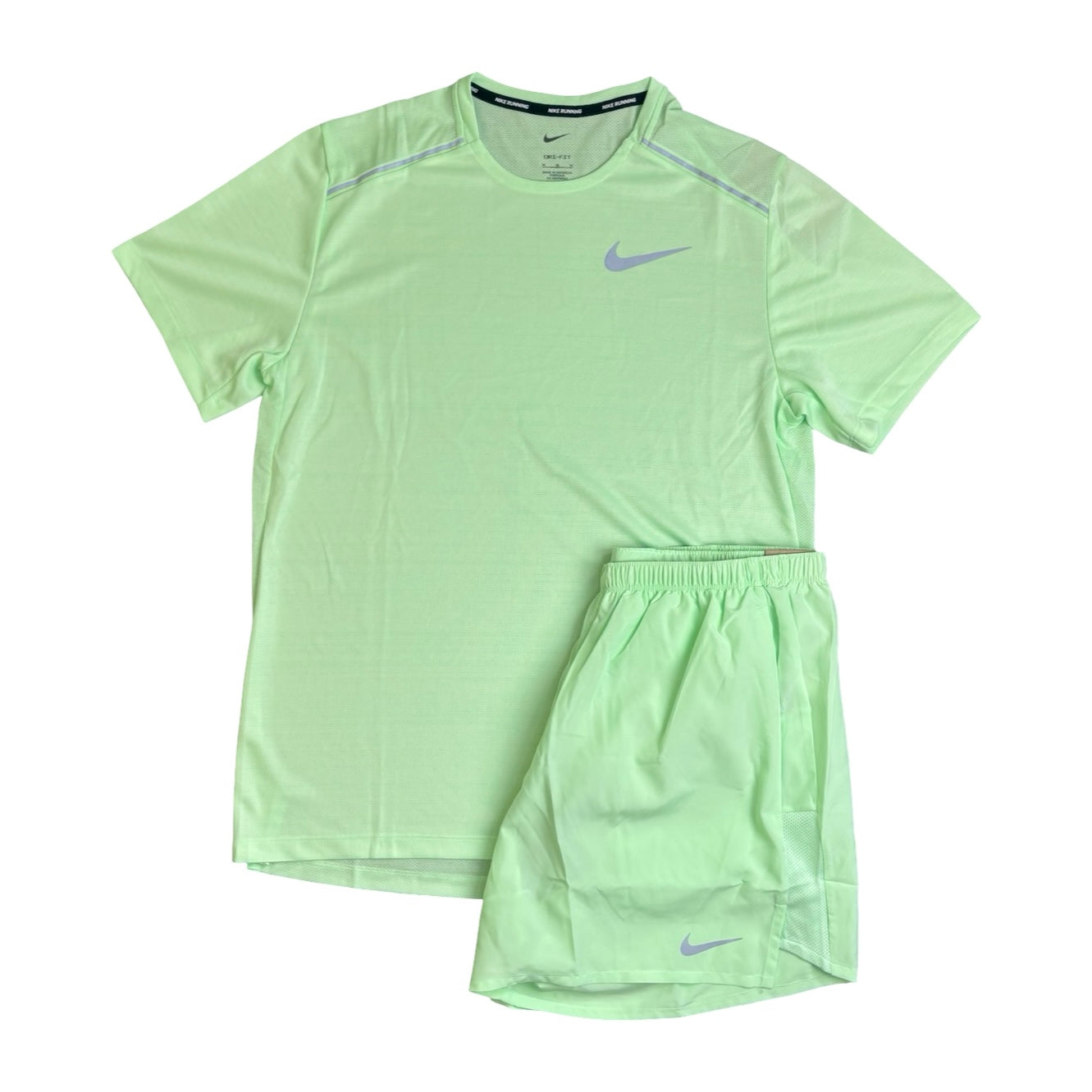 Nike Miler Short Set Vapour Green