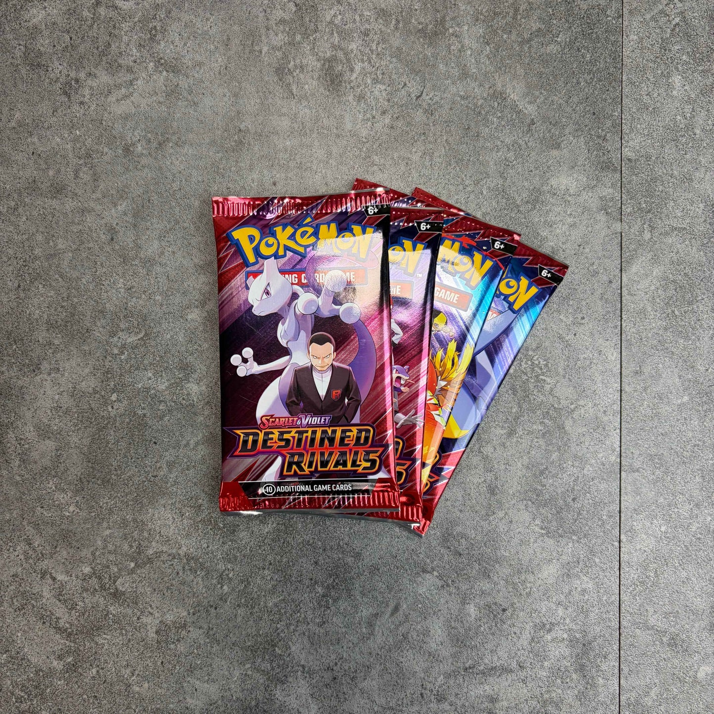 Pokemon Destined Rivals Single Packs