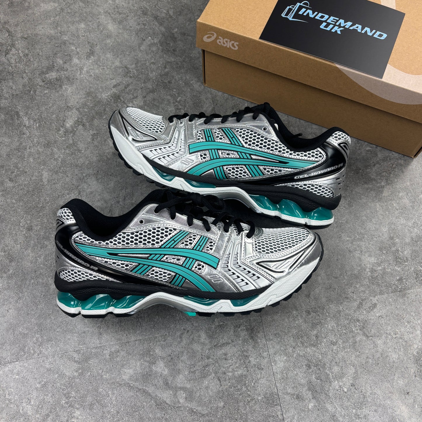 Asics Kayano 14 Silver Waterfall