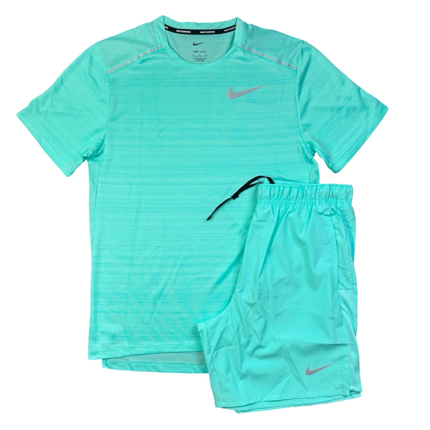 Nike Miler Short Set Turqoise