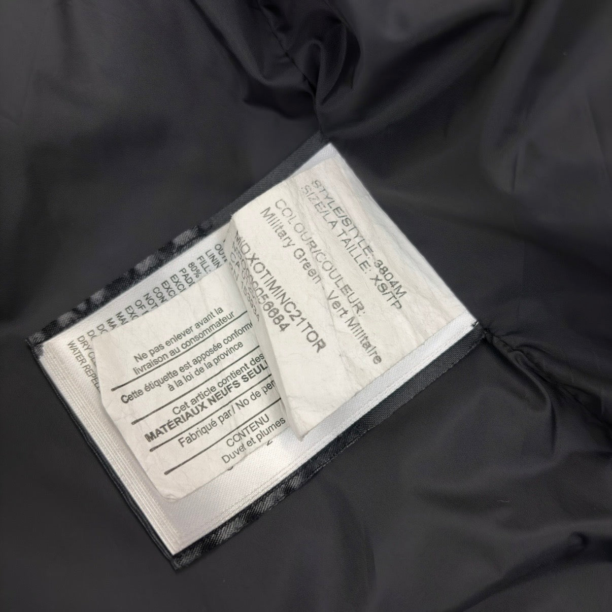 Canada Goose MacMillan Khaki Green