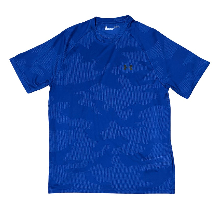 Under Armour Camo Top Royal Blue