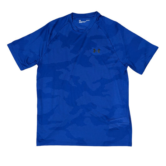 Under Armour Camo Top Royal Blue