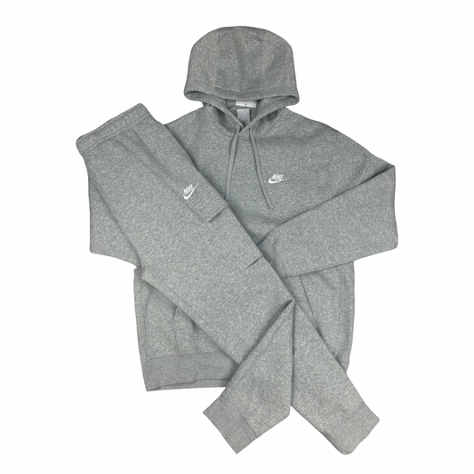 Nike Club Fleece Cargo Tracksuit Grey