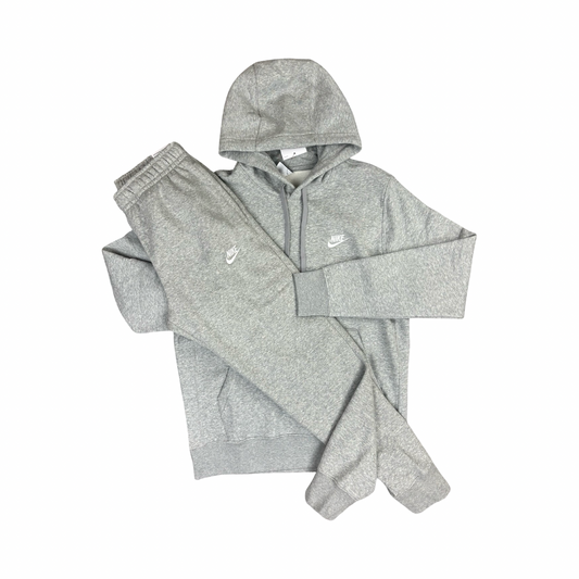 Nike Club Fleece Tracksuit Grey