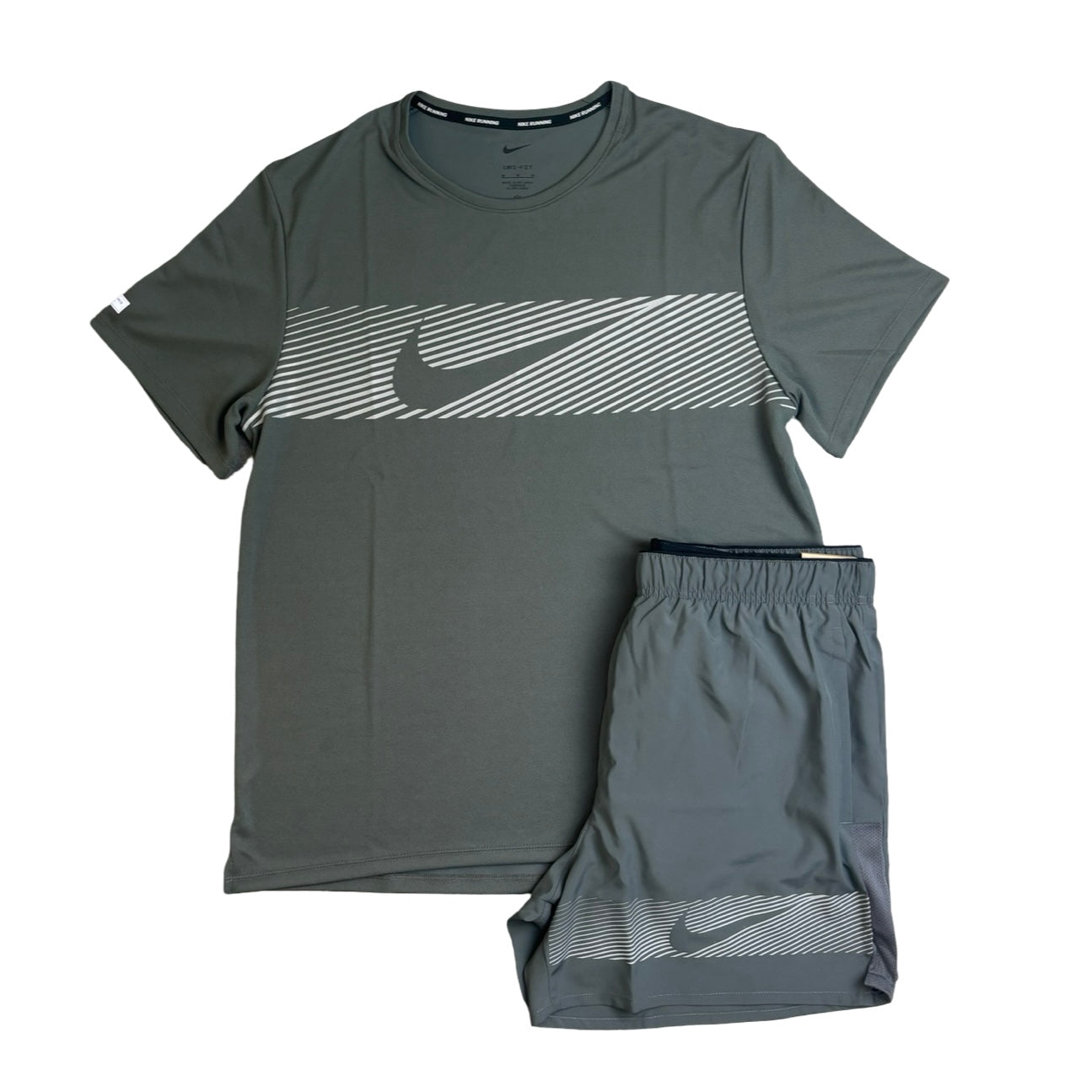 Nike Flash Short Set Grey