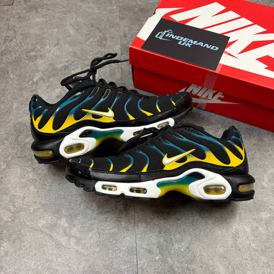 Nike Air Max TN Black Teal Yellow