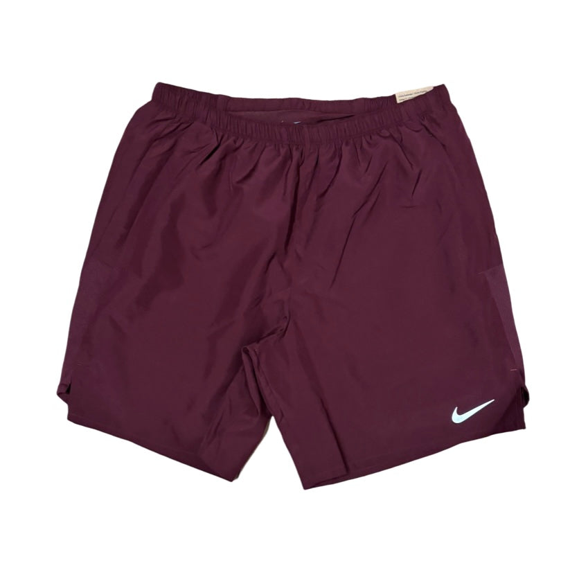 Nike Challenger Shorts Burgandy