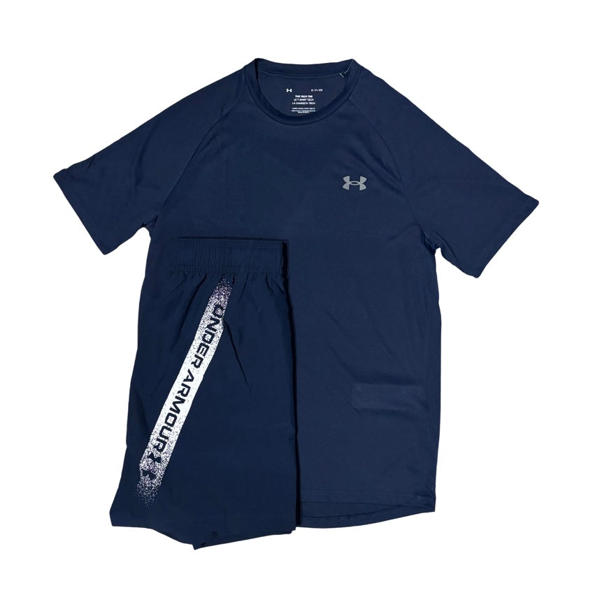 Under Armour Short Set Navy