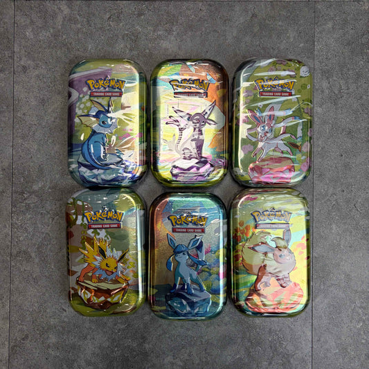 Pokemon Prismatic Evolutions Mini Tins