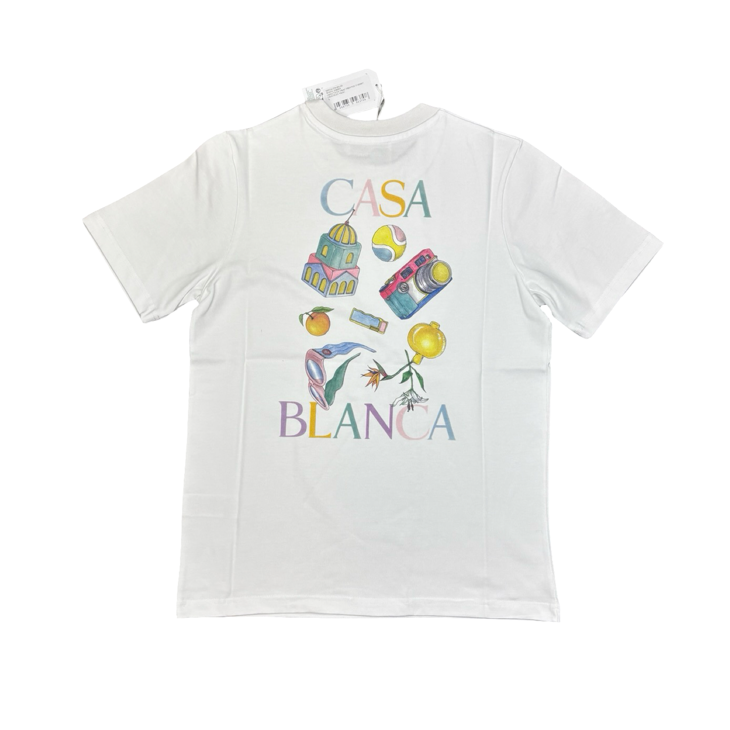 Casablanca Tee Object En Vrac White