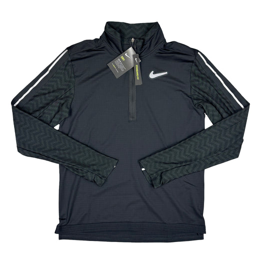 Nike Wild Run Element 1/2 Zip Black