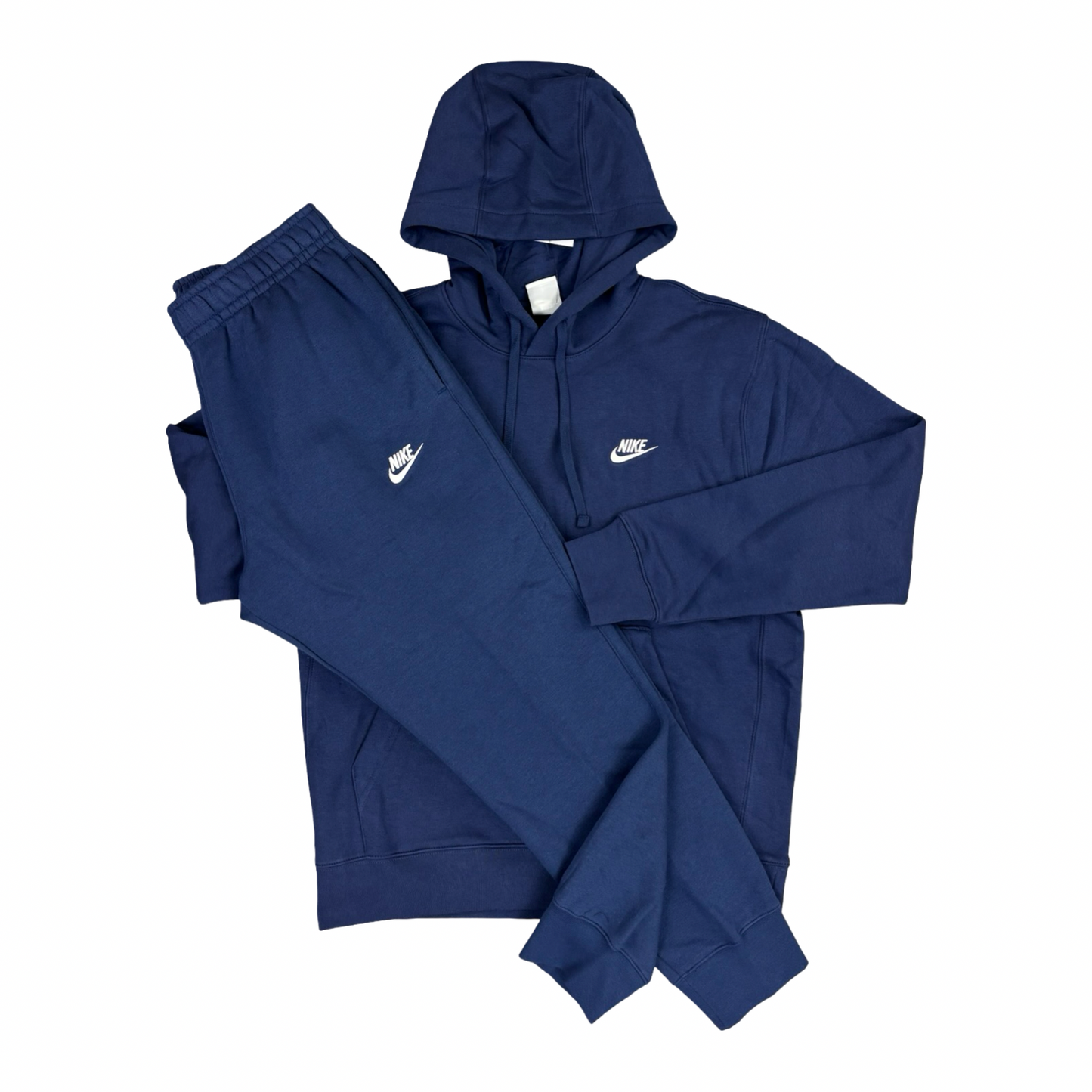 Nike Club Fleece Tracksuit Navy