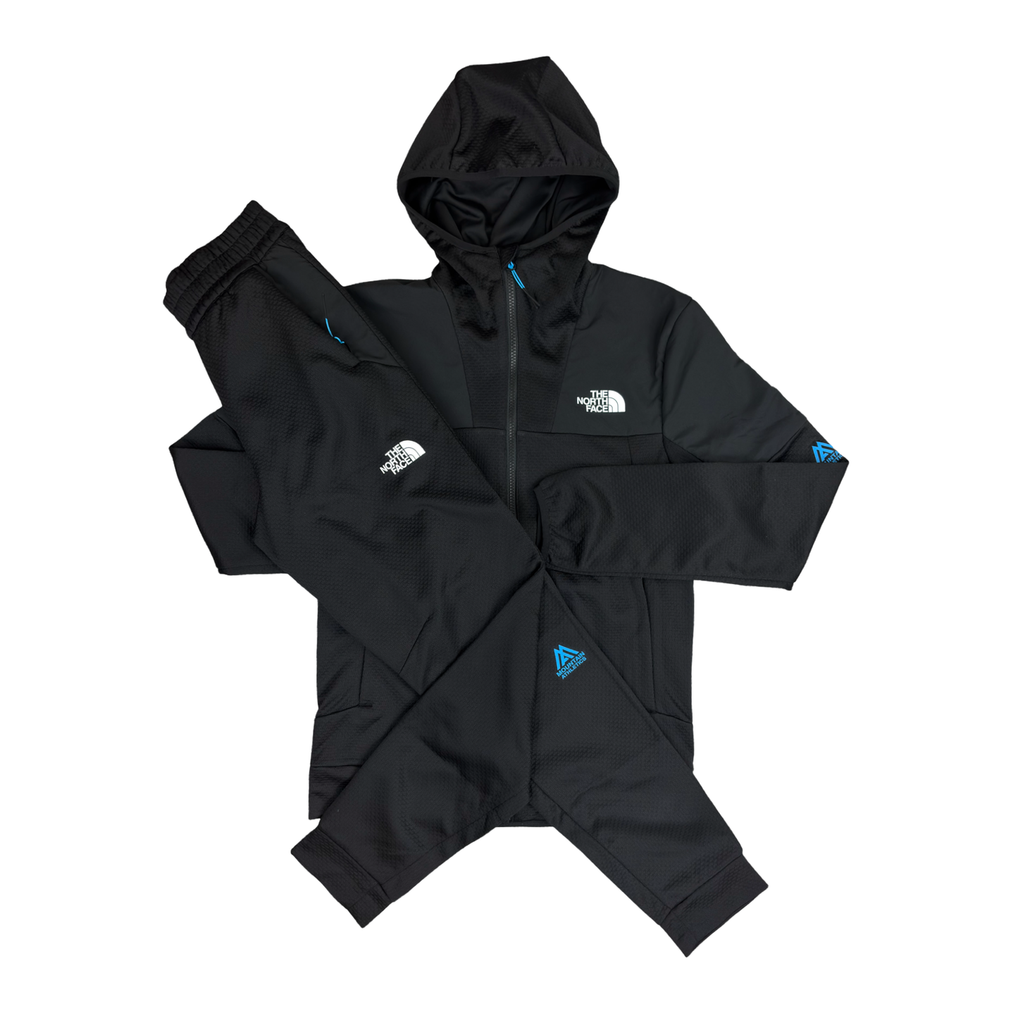 North Face Athletics Tracksuit Black/Blue