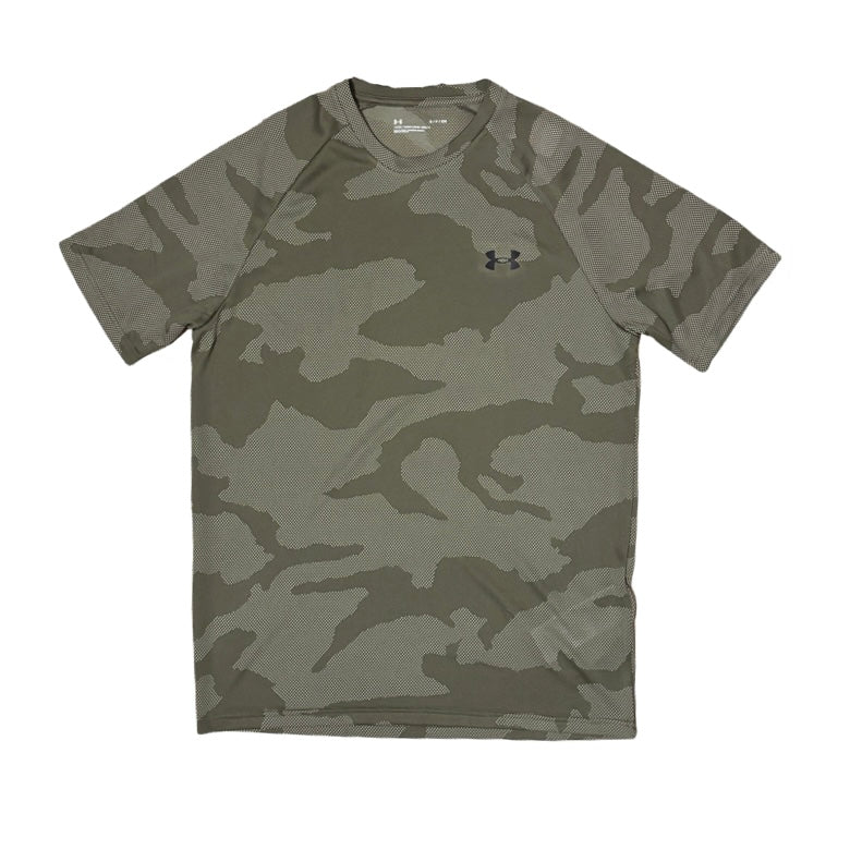 Under Armour Camo Top Khaki Green