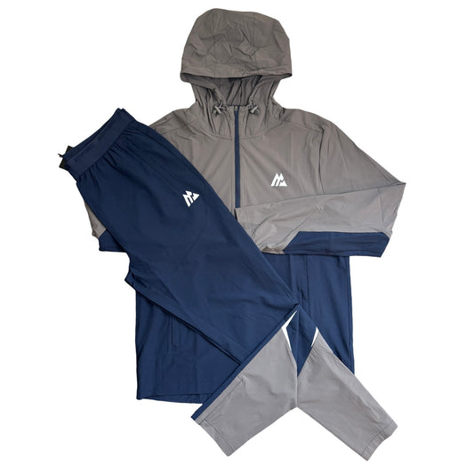 Montirex Curve Tracksuit Navy/Grey
