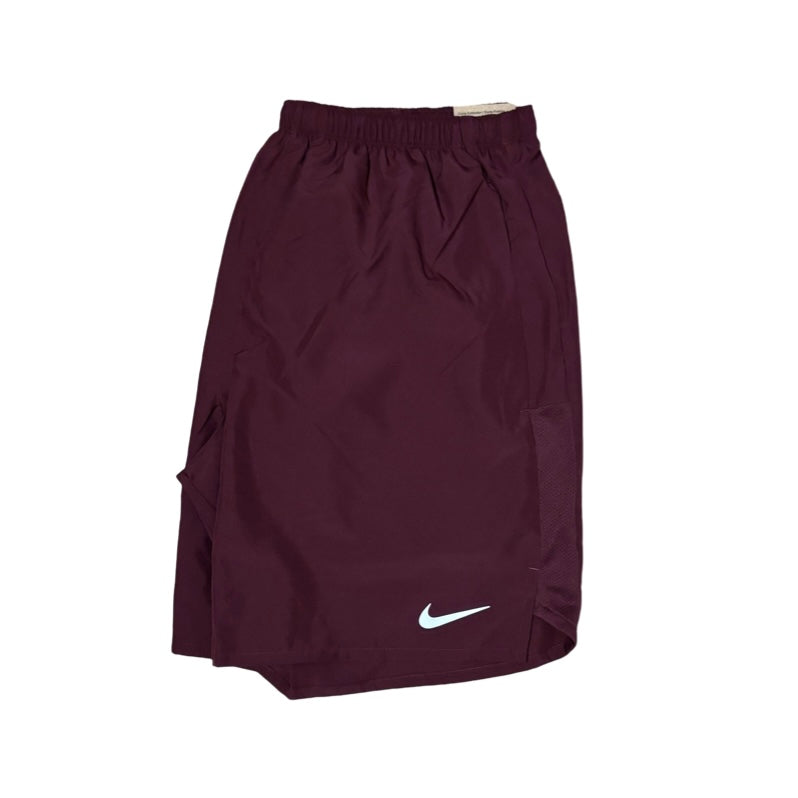 Nike Challenger Shorts Burgandy