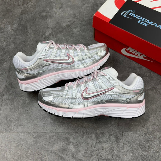 Nike P-6000s Matalic Silver / Pink